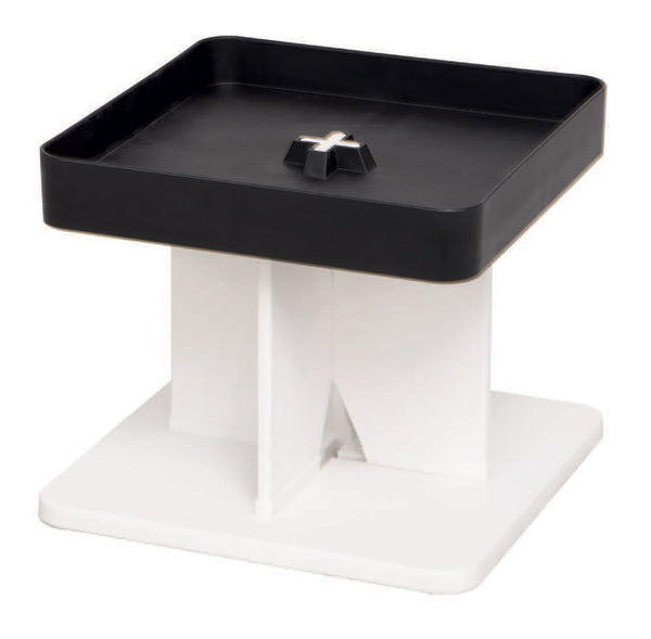 Tavolino Moderno 40x40x33,5 cm in Polipropilene Rigido Nero online
