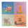 Tappeto Puzzle per Bambini 4 Pezzi 60x60 cm Orso Multicolore