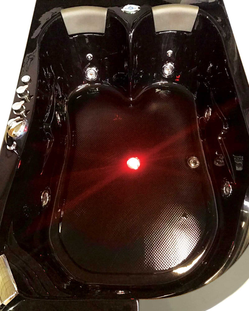 Vasca da Bagno Idromassaggio Angolare 120X180 cm Carnelli Orion-5