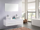 Mobile Bagno Sospeso 150 cm Carnelli White Cardellino Bianco-1