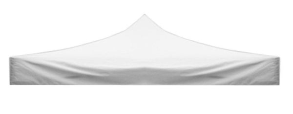 Telo Tetto di Ricambio per Gazebo Pieghevole 3x6m in Tessuto Oxford 600D Bianco prezzo