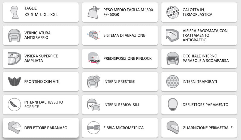Casco Integrale per Moto Cross con Frontino CGM Forward 606G Giallo Opaco Varie Misure-4