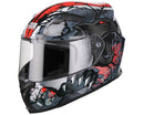 Casco Integrale per Scooter Visiera Lunga CGM Panther 307S Rosso Varie Misure-6