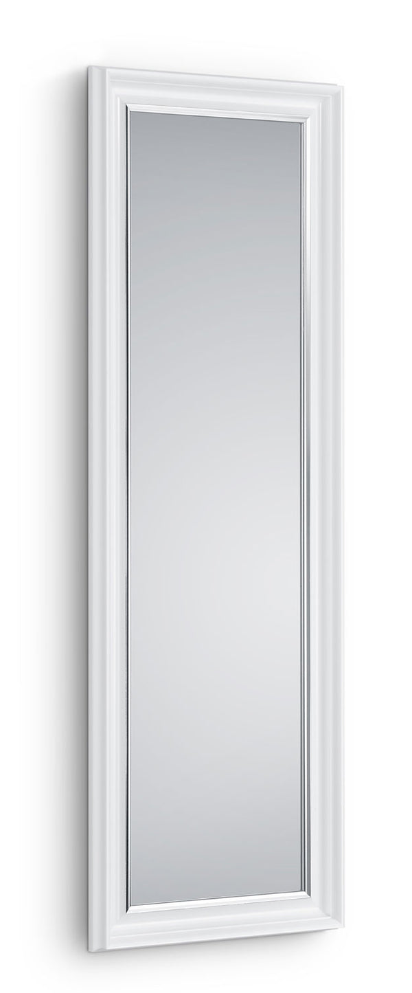 sconto Specchio da Parete 50x150x5 cm in Plastica Wanda Bianco cromo
