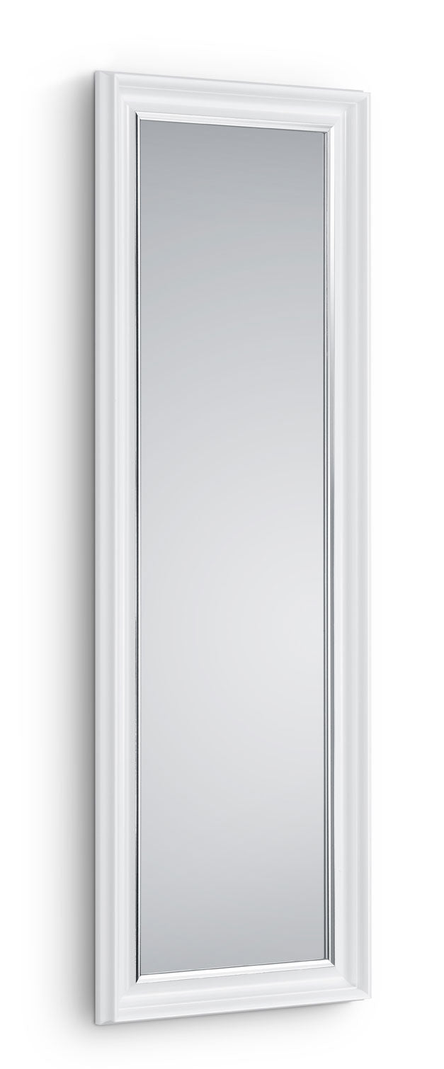Specchio da Parete 50x150x5 cm in Plastica Wanda Bianco cromo-1