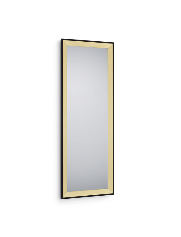 Specchio da Parete 50x150x2,7 cm in Legno Branda Nero oro acquista