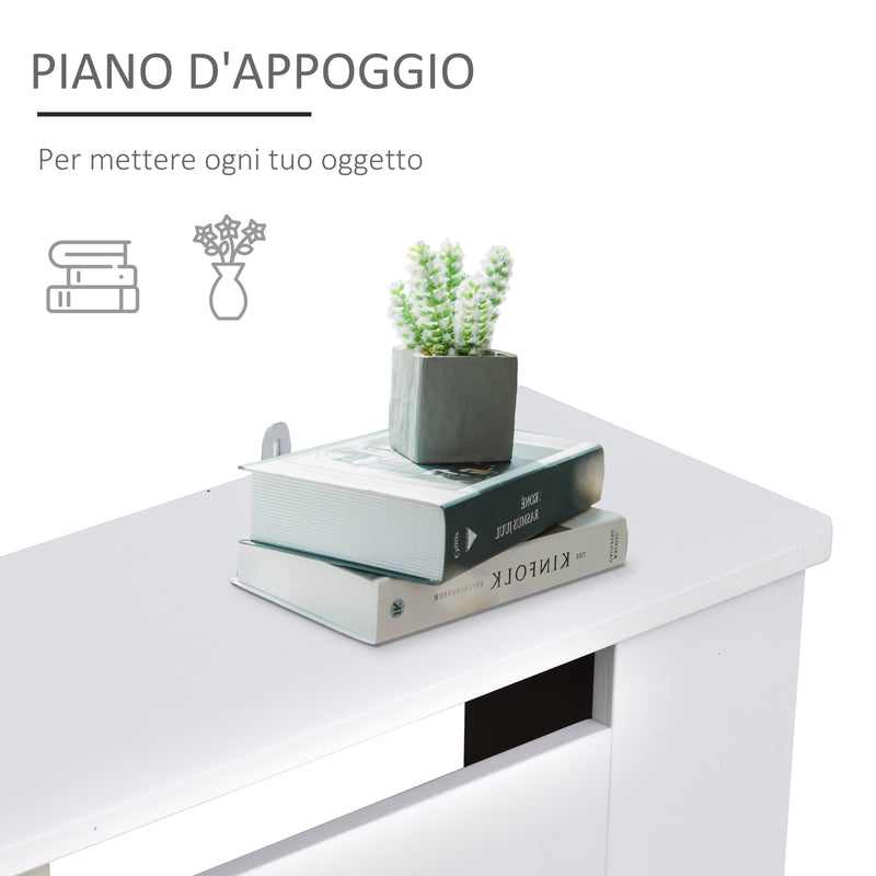 Copritermosifone in Legno a Griglia Bianco 78x82x19 cm – acquista su  Giordano Shop