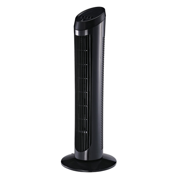 Ventilatore a Colonna Oscillante 45W 27x27x75 cm  WindPlus Nero prezzo
