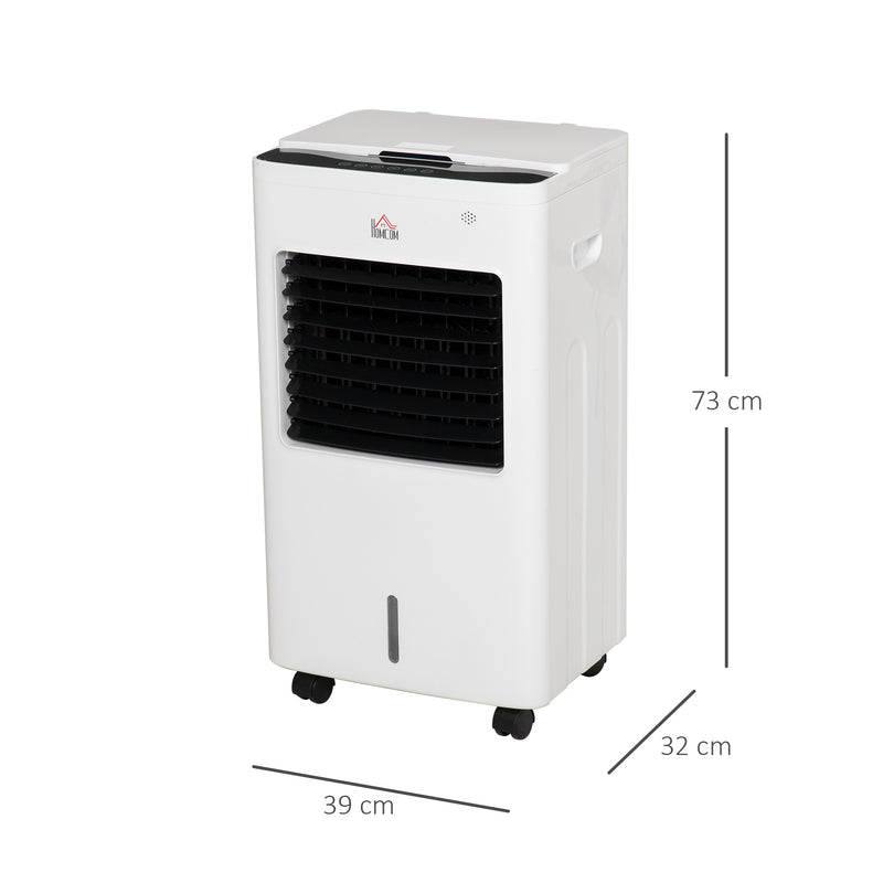 Raffrescatore Ventilatore con Ghiaccio 75W 9 Funzioni Bianco-3