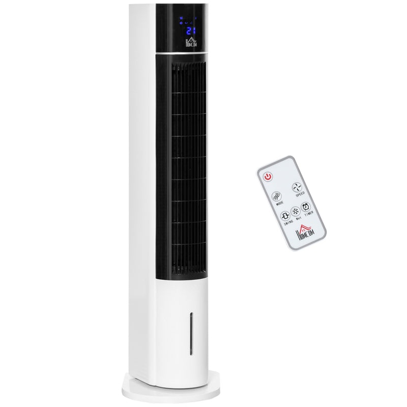 Raffrescatore Ventilatore Evaporativo 3 Litri 60W con Telecomando Bianco-1