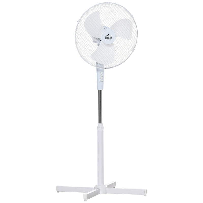Ventilatore a Piantana 60x60x90-120 cm 3 Velocità Bianco – acquista su  Giordano Shop