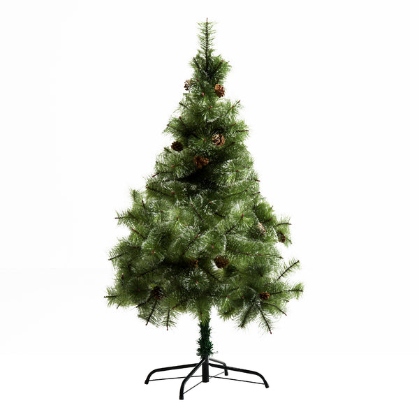 Albero di Natale Artificiale 150 cm 229 Rami con 35 Pigne online