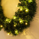 Ghirlanda di Natale Decorativa con 50 Luci Led Ø55 cm -5