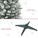Albero di Natale Artificiale Innevato 180 cm 390 Rami  Pino Verde-7