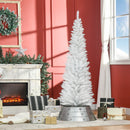 Albero di Natale Artificiale 180 cm 390 Rami Bianco-2