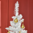 Albero di Natale Artificiale 180 cm 390 Rami Bianco-8