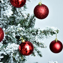 Albero di Natale Artificiale Innevato 180 cm 472 Punte  Verde-3