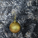 Albero di Natale Artificiale 210 cm 818 Rami Argento-8