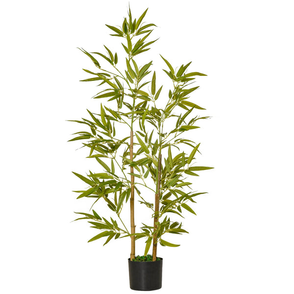 Pianta Artificiale di Bambù H120 cm con Vaso Verde online