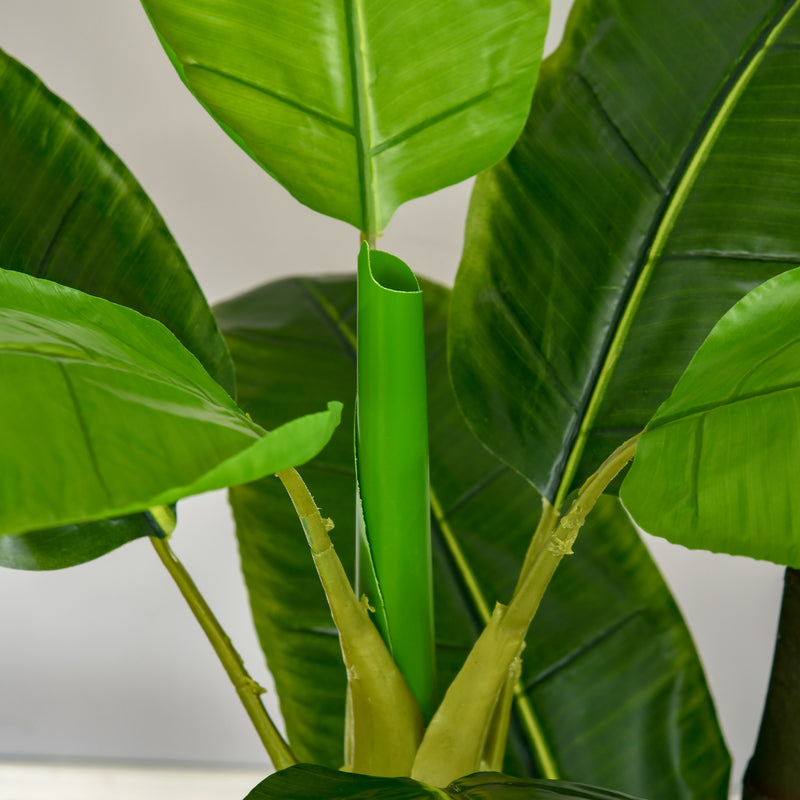 Pianta Artificiale Banano H150 cm con Vaso Verde – acquista su Giordano Shop