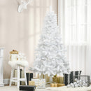 Albero di Natale Artificiale 180 cm 550 Rami in PVC Bianco-2
