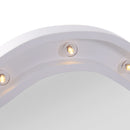 Specchio da Trucco Ripiegabile Retroilluminato con 16 LED Bianco 73x53.5x4.5 cm -5