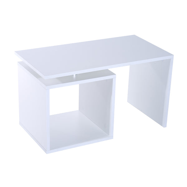 Tavolino da Salotto in Legno MDF Bianco Opaco 77x40x44 cm online
