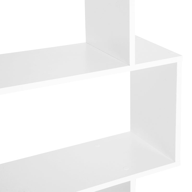Libreria di Design Moderno Scaffale Bianco 80x23x192 cm -8