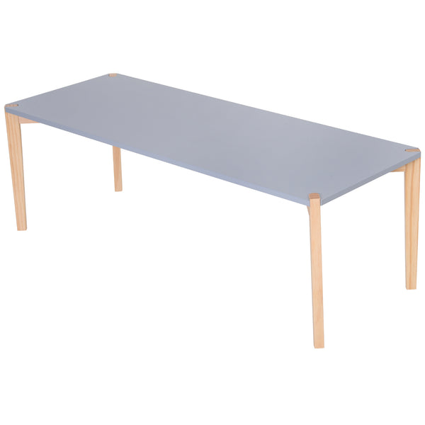 Tavolino da Soggiorno 120,5x45x40 cm in MDF e Legno  Grigio sconto