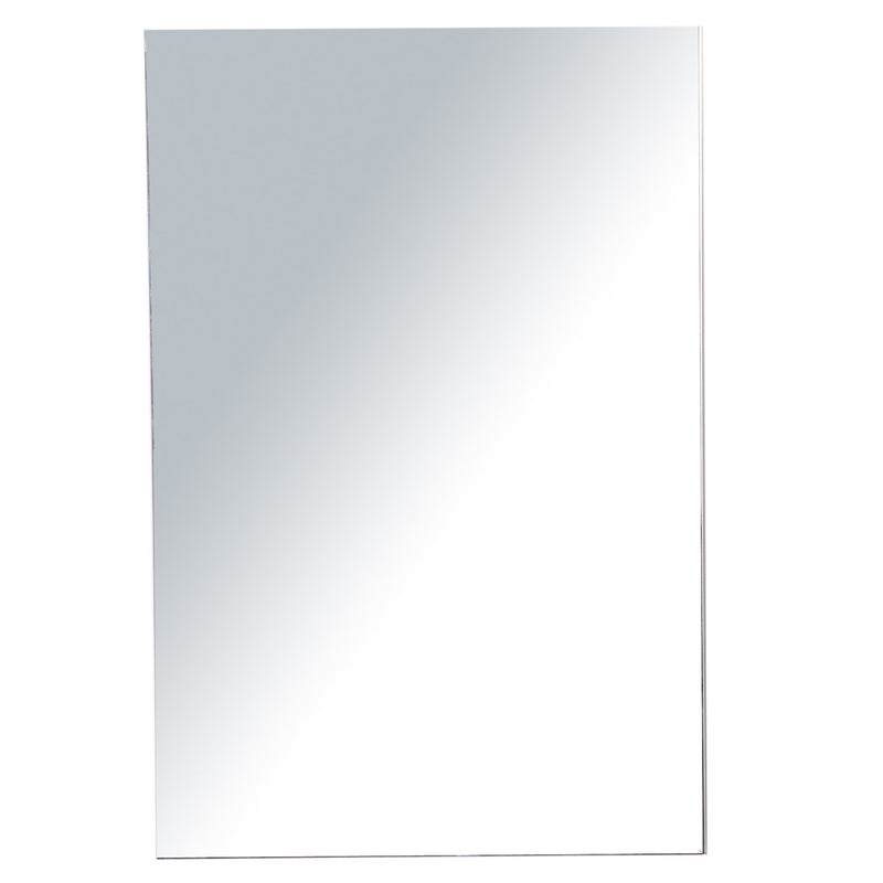 Specchio Armadietto da Bagno Pensile 3 Ripiani Interni in Legno Rovere 40x60x13,5 cm -5