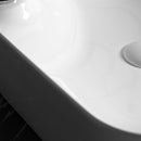 Lavabo da Appoggio 43x43x12 cm in Ceramica  Bianco-9