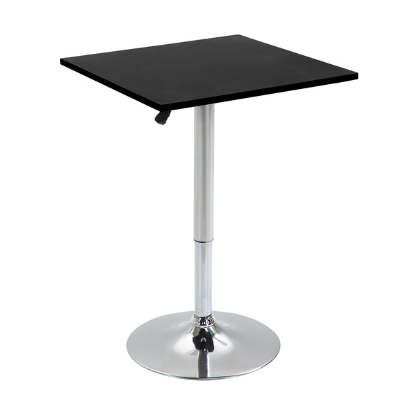 Tavolino Quadrato Altezza Regolabile 60x60x82-103 cm  Nero prezzo