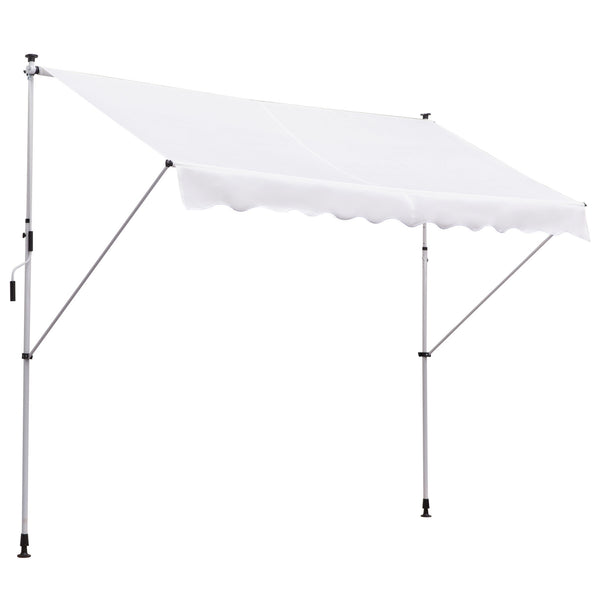 online Tenda da Sole Avvolgibile 300x150cm  Casper Bianco