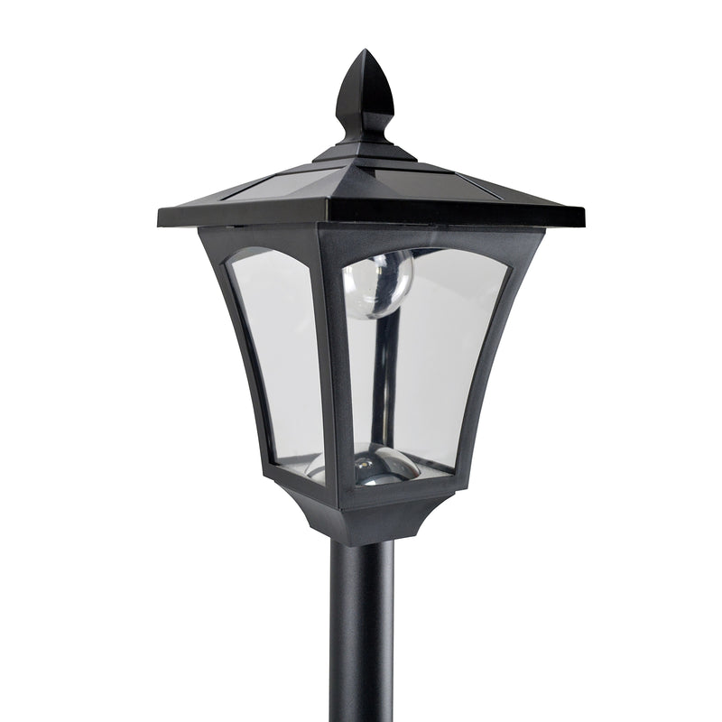 Lampione da esterno in acciaio nero 50 cm IP44 - Sfera