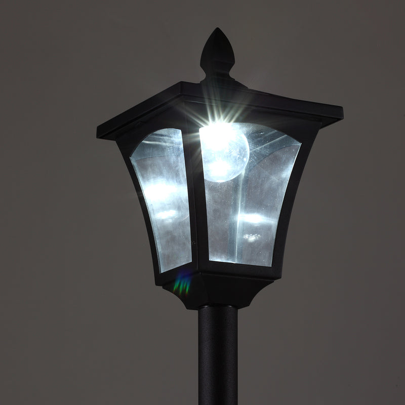 Lampione da Giardino Led a Energia Solare Nero 160 cm -5
