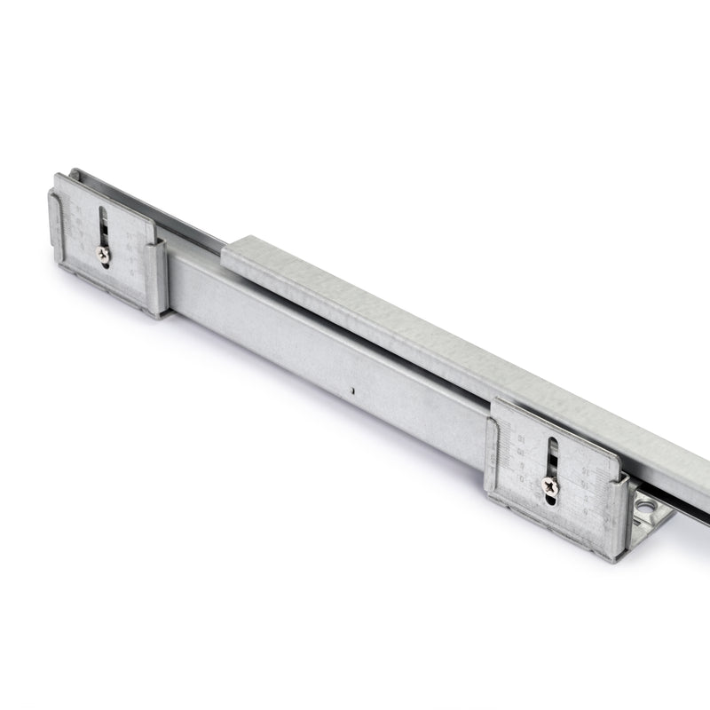 Kit Cassetto Portascarpe e Telaio per Armadio 900 mm in Alluminio e Plastica Emuca Nero-10