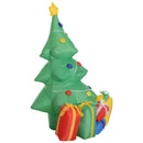 Albero di Natale Gonfiabile 150 cm LED Verde -5