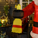 Babbo Natale Gonfiabile H245 cm con Luci a LED -9