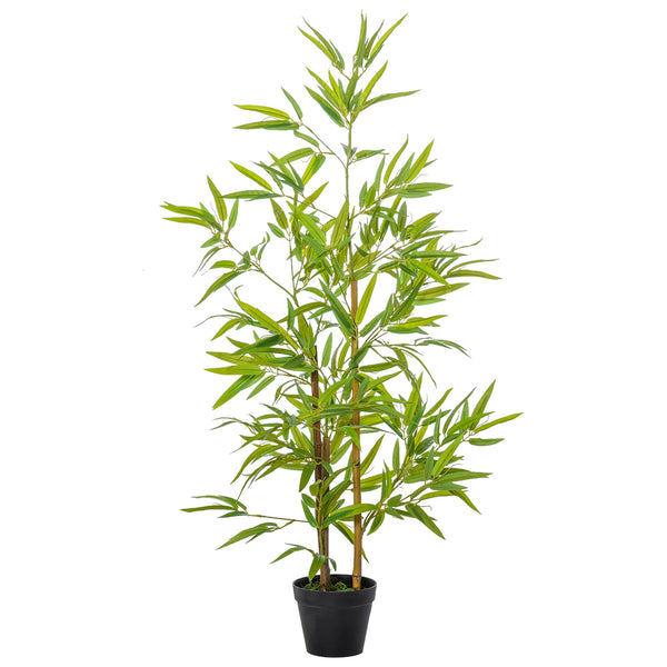 prezzo Pianta Artificiale Bambù H120 cm con Vaso Verde