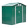 Casetta Box da Giardino in Lamiera 213x127x185 cm