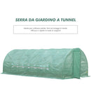Serra da Giardino a Tunnel per Coltivazione Piante in PE 600x300x200 cm -4