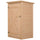 Casetta Box da Giardino in Legno di Abete 75x56x115 cm
