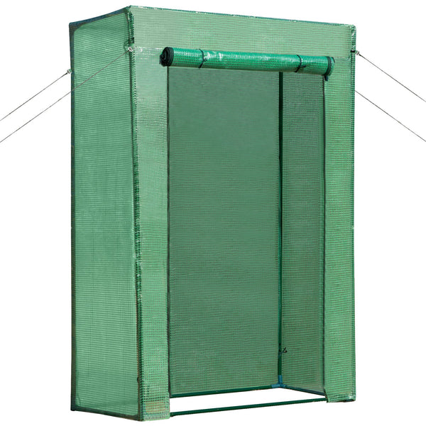 prezzo Serra da Giardino 100x50x150 cm in Acciaio e PE  Verde