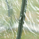 Mini Serra da Giardino Pieghevole 87x87x75 cm in PVC Trasparente-10