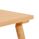 Tavolino da Giardino Rettangolare in Legno 50x50x48 cm -5