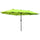 Ombrellone da Giardino Doppio 460x270x240 cm in Acciaio e Poliestere Verde