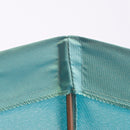 Ombrellone da Giardino Ø255 cm in Metallo, Fibra di vetro e Poliestere Blu-9