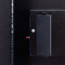 Cassetta Portachiavi di Sicurezza Professionale da Muro di 40 ganci Nero 30x36,5x10 cm -10