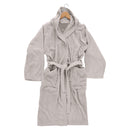 Accappatoio in Spugna di Cotone Sabbia Feridras-2