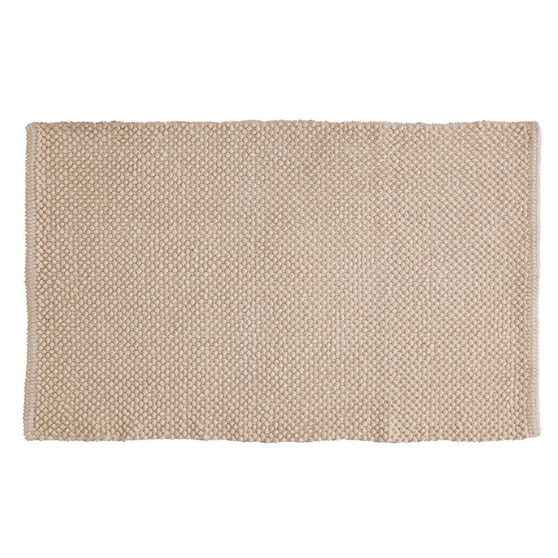 Tappeto Bagno in Cotone Ecru Feridras Mais-2